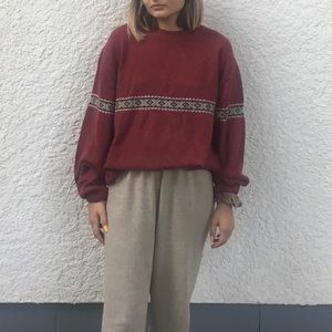 Vintage Wool Blend Sweater
